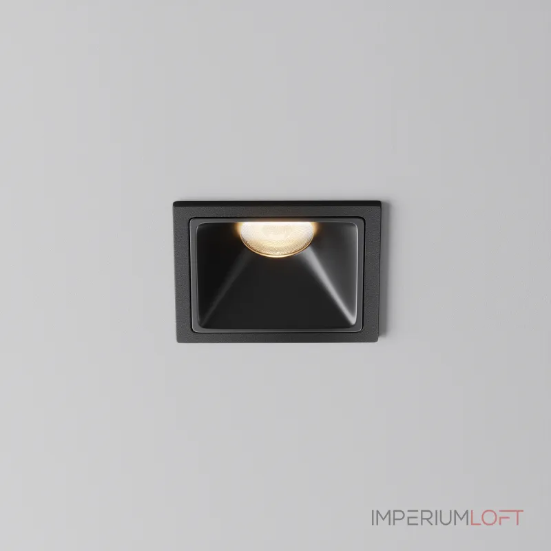 Встраиваемый светильник Maytoni Downlight DL043-01-10W3K-SQ-B-1 Встраиваемый светильник Maytoni Downlight DL043-01-10W3K-SQ-B-1