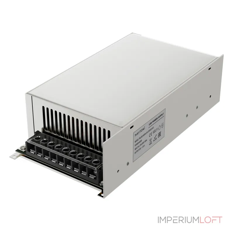 Источник напряжения Maytoni PSL002 24В 600Вт IP 20 821021 Источник напряжения Maytoni PSL002 24В 600Вт IP 20 821021