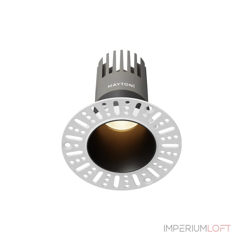 Встраиваемый светильник Dip Hight+ 3000K 10Вт 50° Maytoni DL120-10W-3K-TRS-B