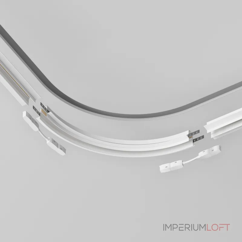 Соединитель радиусный для трека Maytoni Accessories for tracks Exility TRA044-angle.12W