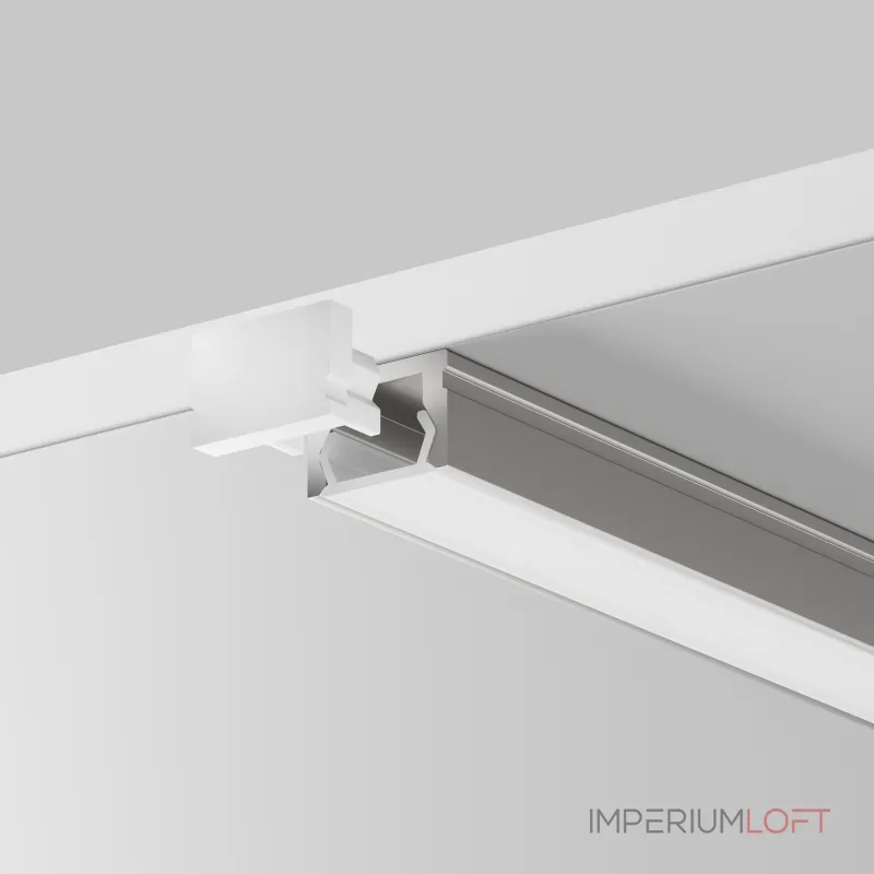 Алюминиевый профиль накладной ALM-1007-S-2M Maytoni 631001 от ImperiumLoft