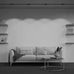 Трековый светильник Points TR082-1-6W4K-M-B