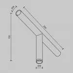 Светильник Maytoni Focus LED C102CL-3W3-6K-BS от ImperiumLoft