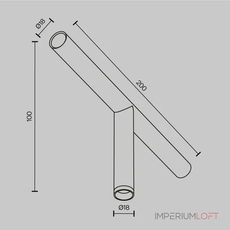 Светильник Maytoni Focus LED C102CL-3W3-6K-BS от ImperiumLoft