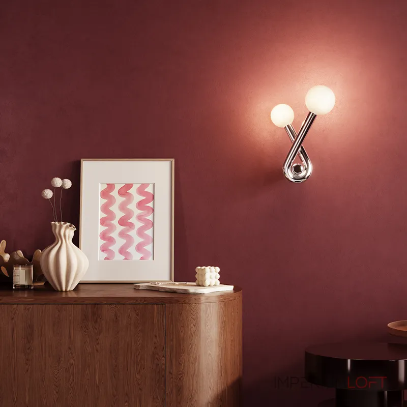 Настенный светильник (бра) Maytoni Modern Vortex MOD476WL-02PT