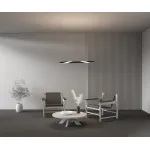 Радиусный профиль 35x35 Twist 180° черный Maytoni ALM-3535R-B-T-180°-0.5M