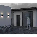 Уличный настенный светильник Maytoni Block O507WL-L10B3K