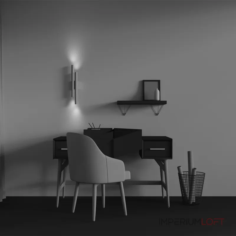 Настенный светильник (бра) Maytoni Calipso C082WL-24W2.7K-BS