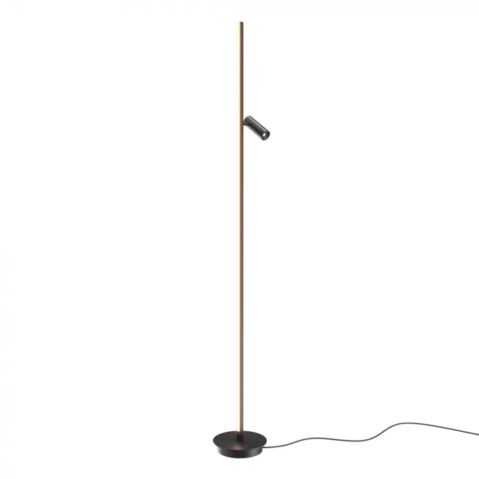 Напольный светильник (торшер) Maytoni Thin MOD395FL-L28B3K от ImperiumLoft