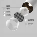 Трековый светильник Maytoni EXILITY TR097-2-12W3K-M-BW от ImperiumLoft