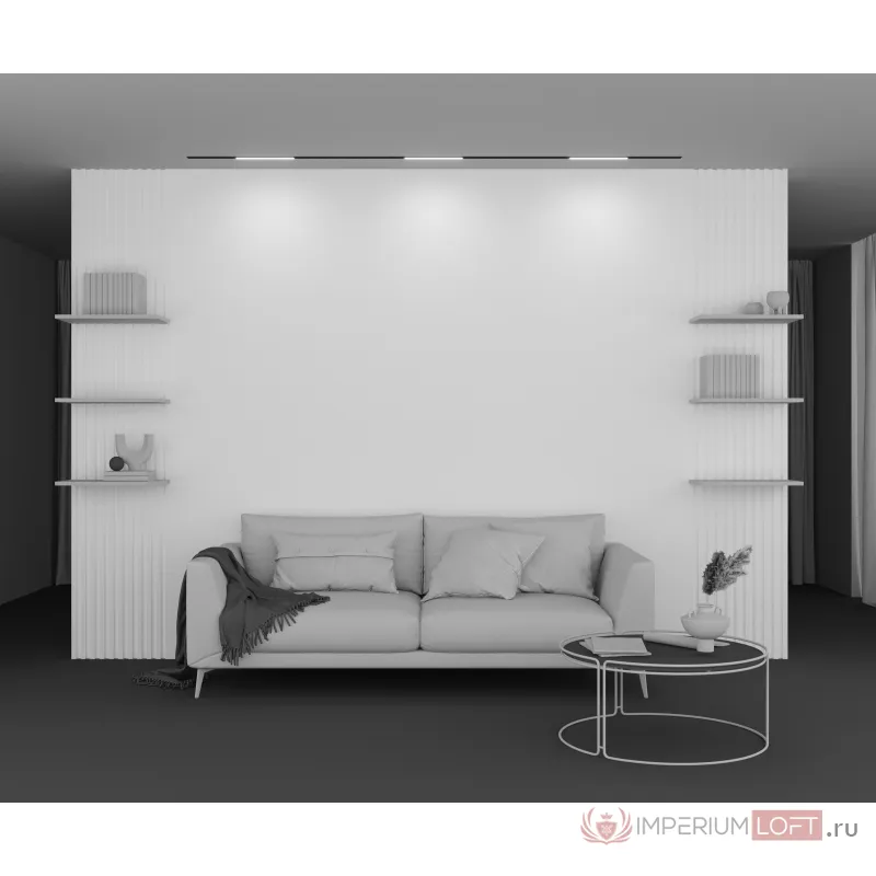 Трековый светильник Maytoni EXILITY TR030-2-12W2.7K-B от ImperiumLoft