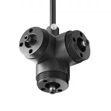 T-образный вертикальный коннектор для системы Shelf с вводом питания Maytoni Shelf CA016TC-P-B