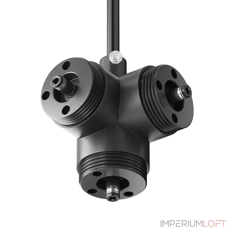 T-образный вертикальный коннектор для системы Shelf с вводом питания Maytoni Shelf CA016TC-P-B