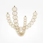 Подвесной светильник Golden Cage MOD216PL-L42G3K