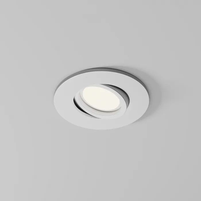 Встраиваемый светильник Maytoni Downlight DL061-GU10-W от ImperiumLoft