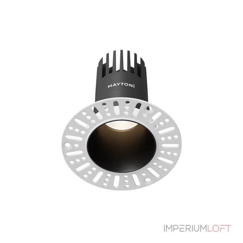 Встраиваемый светильник Maytoni Dip DL120-10W-4K-TRS-B