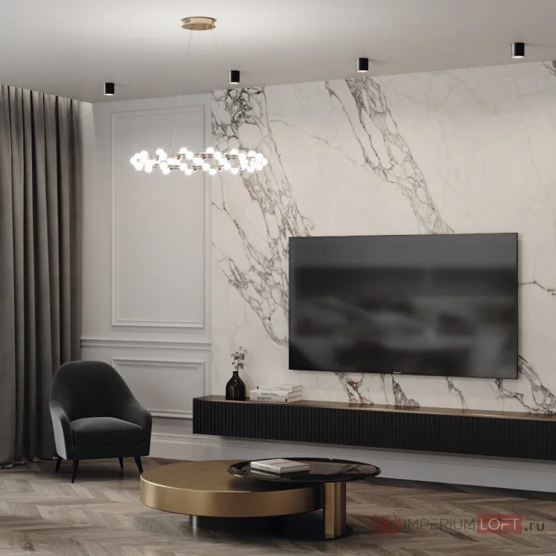 Потолочный светильник Maytoni Ceiling C088CL-GX53-B от ImperiumLoft