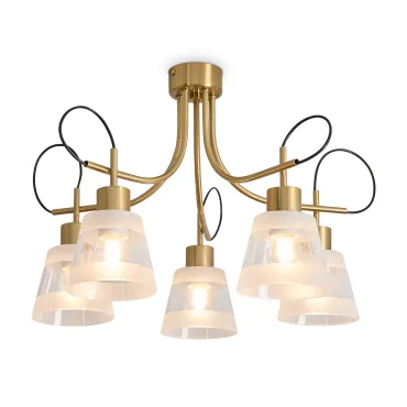 Люстра на штанге Freya Карамель / Caramel FR5522PL-05BS Люстра на штанге Freya Карамель / Caramel FR5522PL-05BS