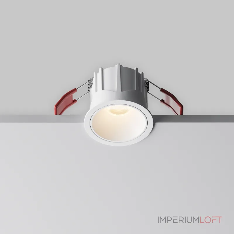 Встраиваемый светильник Maytoni Alfa LED DL043-01-10W3K-RD-W-1 Встраиваемый светильник Maytoni Alfa LED DL043-01-10W3K-RD-W-1