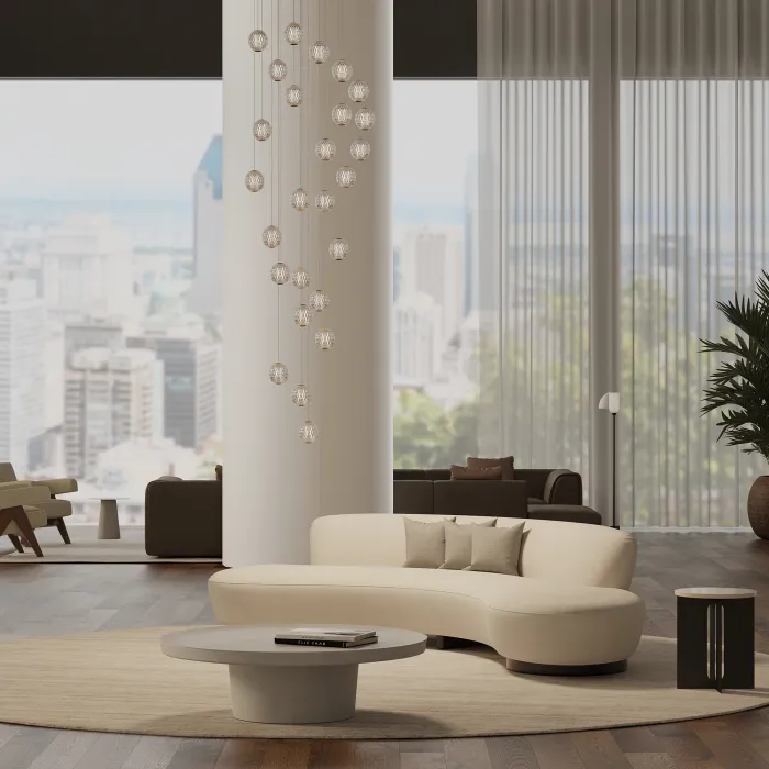 Подвесной светильник Maytoni Modern MOD293PL-L140BS3K от ImperiumLoft