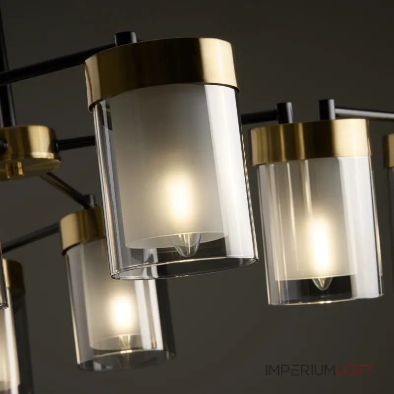 Люстра на штанге Freya Modern FR5432PL-08BBS