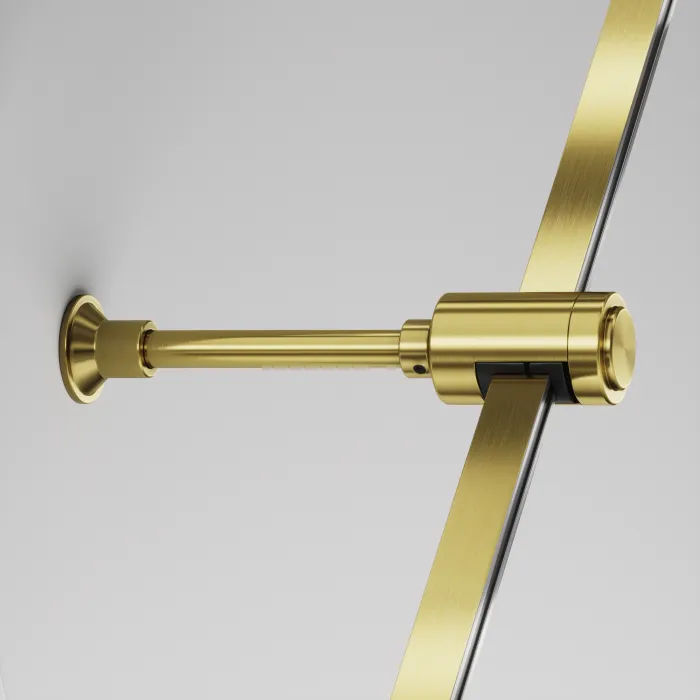 Крепление настенное Wall одинарное удлиненное Flarity латунь Maytoni FLARITY TRA155CW-SL1-BS от ImperiumLoft