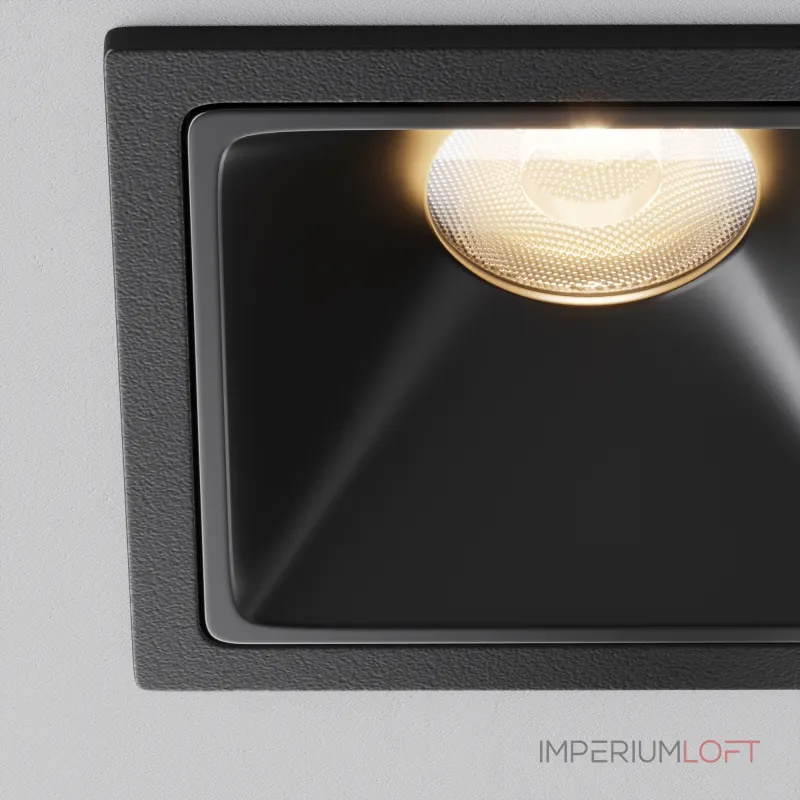 Встраиваемый светильник Maytoni Downlight DL043-01-10W3K-SQ-B-1 Встраиваемый светильник Maytoni Downlight DL043-01-10W3K-SQ-B-1