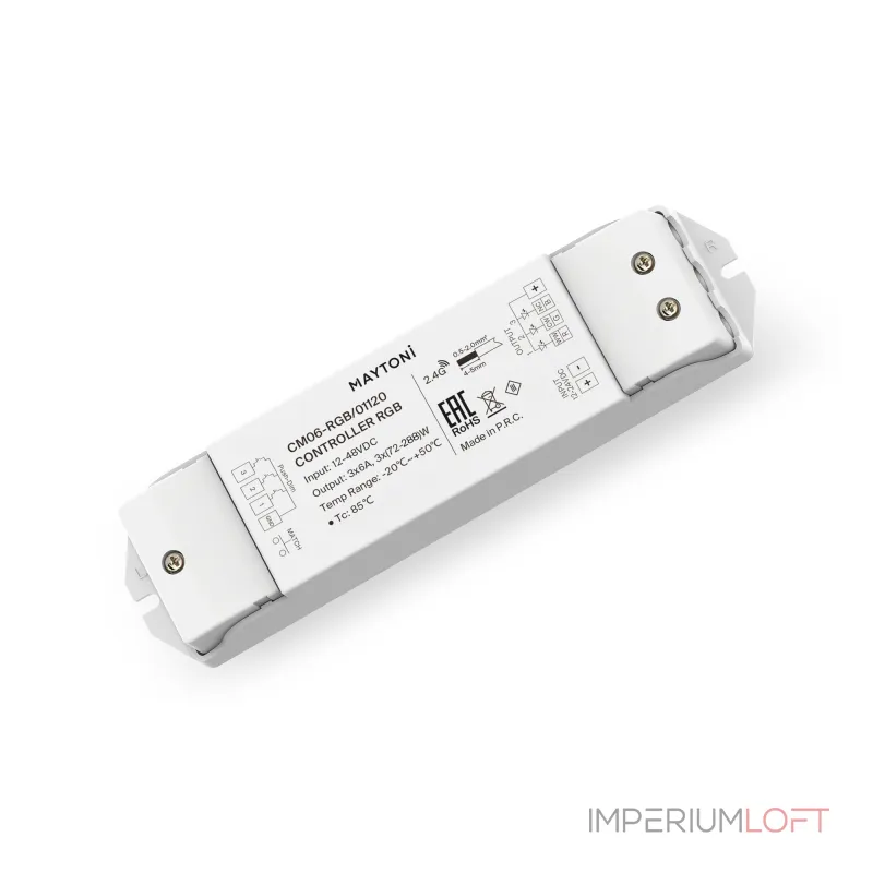 Контроллер для светодиодной ленты RGB/CCT/DIM 216Вт/432Вт/864Вт Maytoni UNION 1120