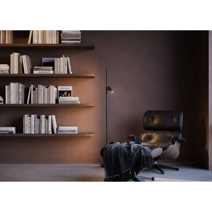 Напольный светильник (торшер) Maytoni Thin MOD395FL-L28B3K от ImperiumLoft