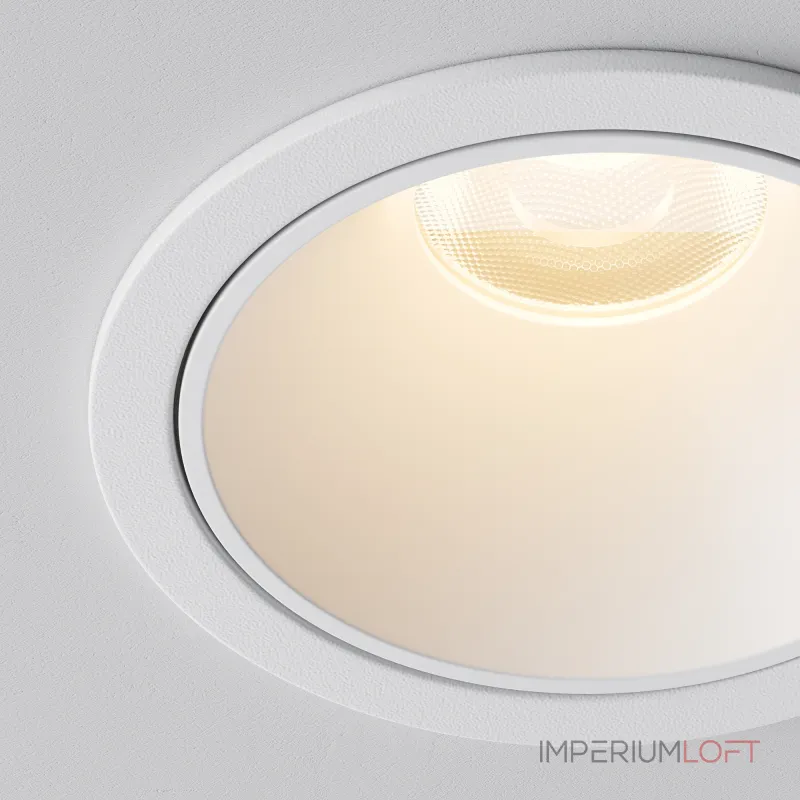 Встраиваемый светильник Maytoni Alfa LED DL043-01-10W3K-RD-W-1 Встраиваемый светильник Maytoni Alfa LED DL043-01-10W3K-RD-W-1