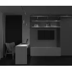 Трековый подвесой светильник Focus LED Flarity Maytoni TR157-1-12W3K-PT