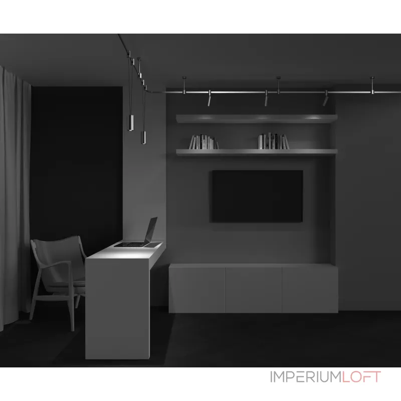 Трековый подвесой светильник Focus LED Flarity Maytoni TR157-1-12W3K-PT Трековый подвесой светильник Focus LED Flarity Maytoni TR157-1-12W3K-PT