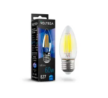 Светодиодная лампа Crystal Candle 6W 4000K E27