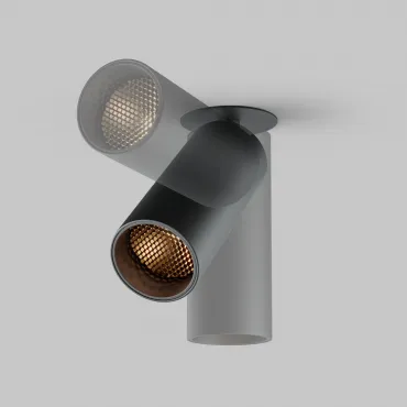 Встраиваемый светильник Maytoni FOCUS LED C053CL-L12W2.7K-W-B от ImperiumLoft