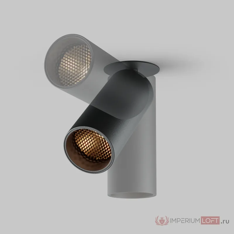 Встраиваемый светильник Maytoni FOCUS LED C053CL-L12W2.7K-W-B от ImperiumLoft