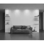 Встраиваемый светильник Maytoni Gyps Modern DL005-1-01-W-1