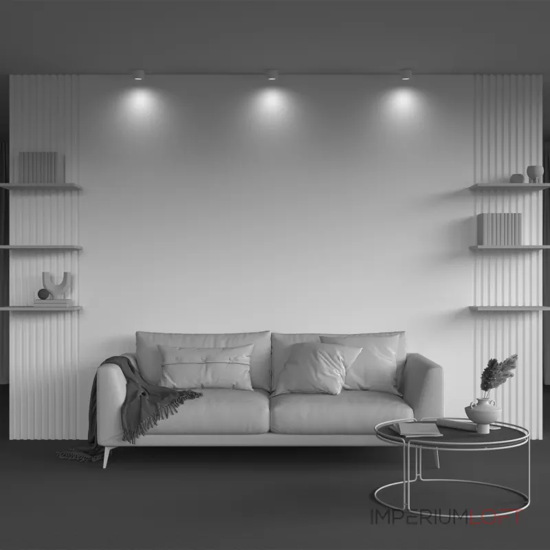 Потолочный светильник Maytoni Ceiling Calipso C106CL-GX53-W Потолочный светильник Maytoni Ceiling Calipso C106CL-GX53-W