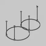 Готовая конструкция (набор) Maytoni FLARITY TFC-Flar-M01-PT