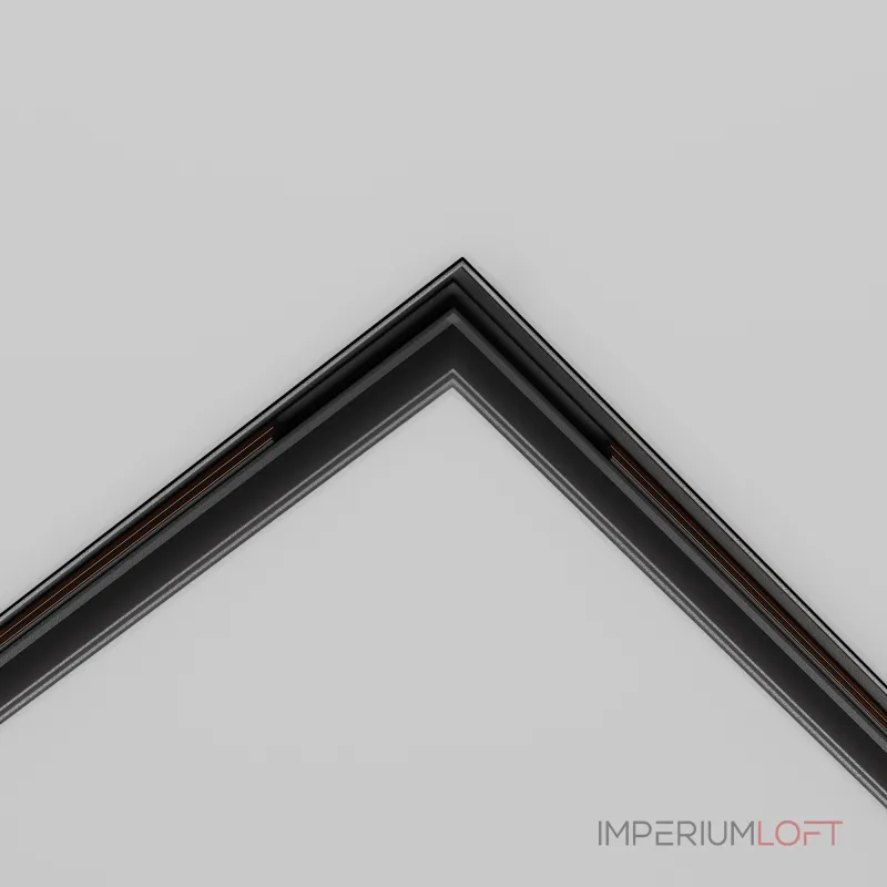 Коннектор угловой Exility встраиваемый под ГКЛ 12,5мм, черный от ImperiumLoft Коннектор угловой Exility встраиваемый под ГКЛ 12,5мм, черный от ImperiumLoft