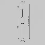 Подвесной светильник Maytoni Pendant P101PL-L500-12W3K-W от ImperiumLoft