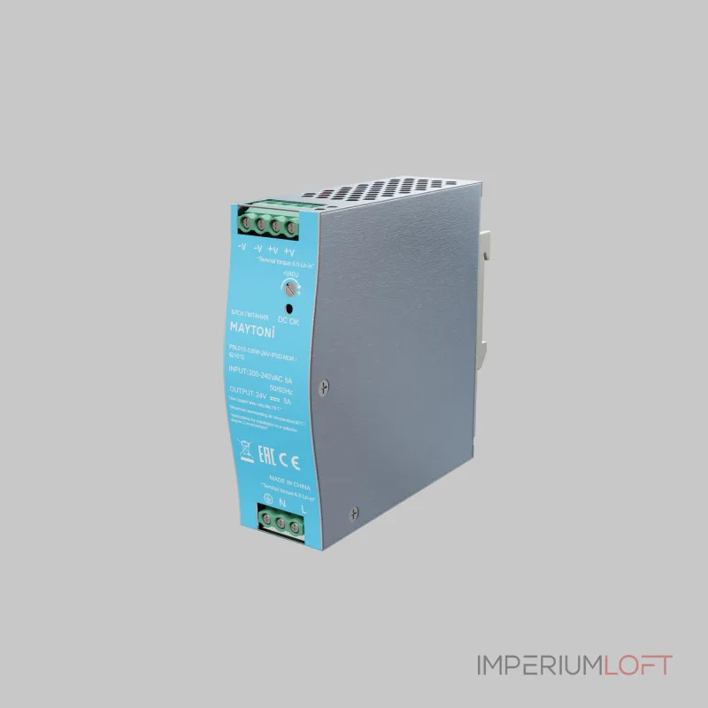 Блок питания PSL015 24В 120Вт IP20 Maytoni 821012