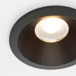 Встраиваемый светильник Maytoni Downlight DL034-01-12W2.7K-B от ImperiumLoft
