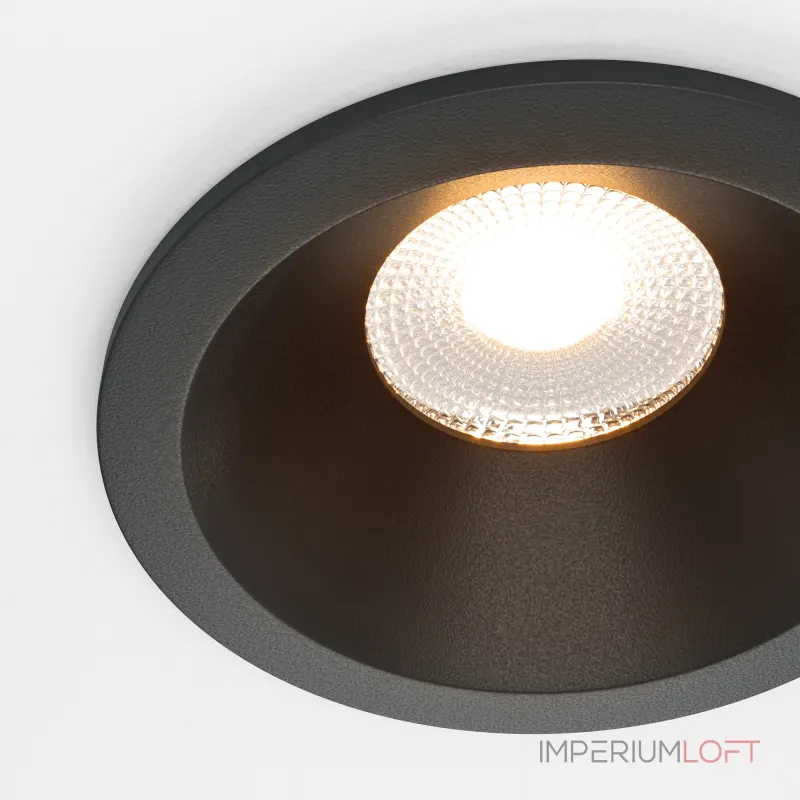 Встраиваемый светильник Maytoni Downlight DL034-01-12W2.7K-B