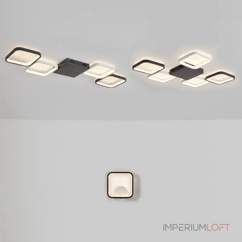 Потолочный светильник Freya Нео Гео / Neo Geo FR6201CL-L145BW Потолочный светильник Freya Нео Гео / Neo Geo FR6201CL-L145BW