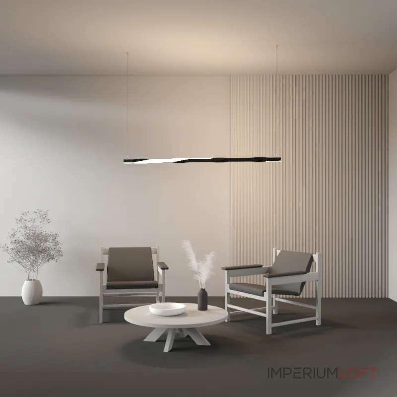 Радиусный профиль 35x35 Twist левый черный Maytoni ALM-3535R-B-TL-90°-0.4M