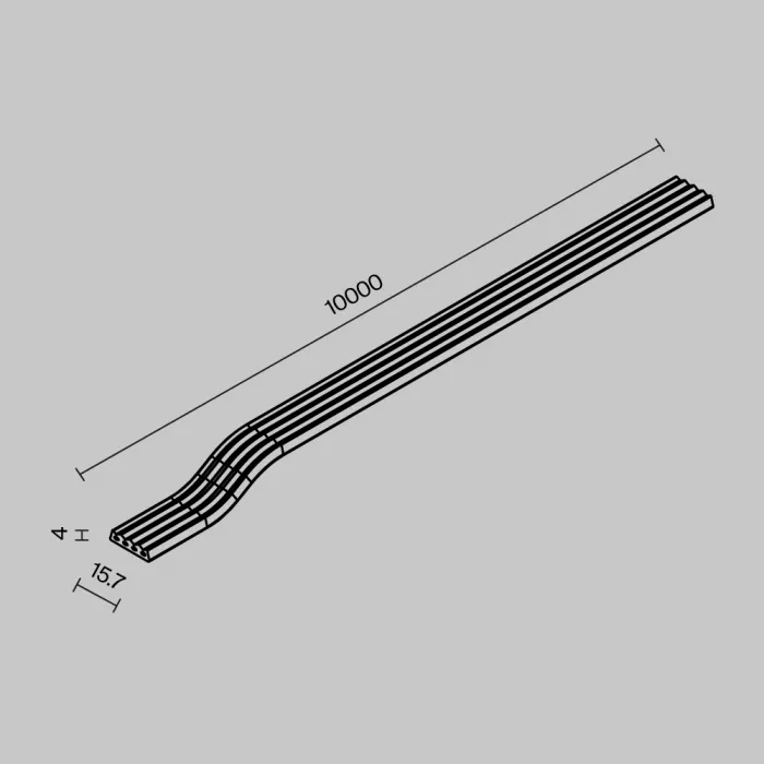 Комплектующие для уличной трековой системы Maytoni Exility IP O-TR002-PW-10M от ImperiumLoft