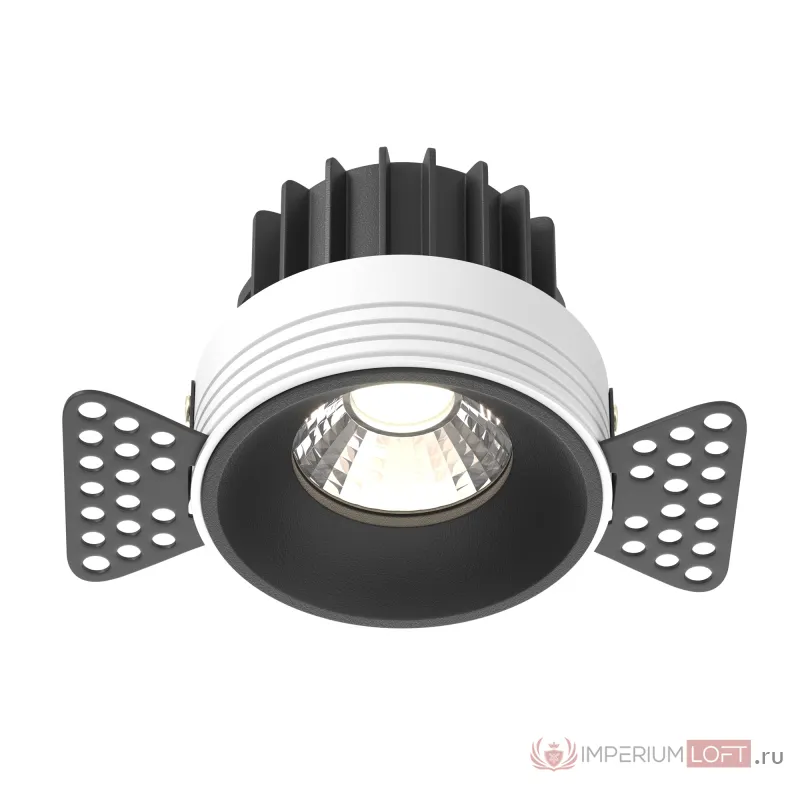 Встраиваемый светильник Round DL058-12W4K-TRS-B от ImperiumLoft