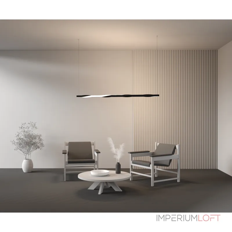Радиусный профиль 35x35 Twist левый черный Maytoni ALM-3535R-B-TL-90°-0.4M