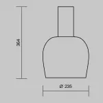 Потолочный светильник Maytoni Modern MOD414CL-01G от ImperiumLoft