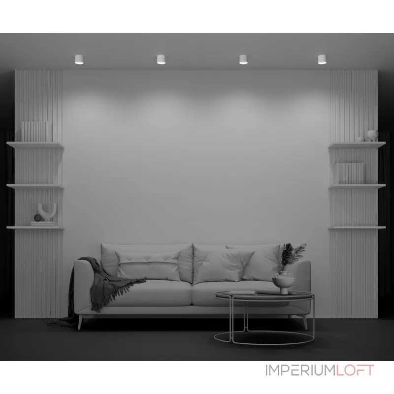 Потолочный светильник Maytoni Ceiling C096L-GX53-WBS
